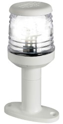 Klasyczna biała podstawa z oświetleniem LED z głowicą masztu 360